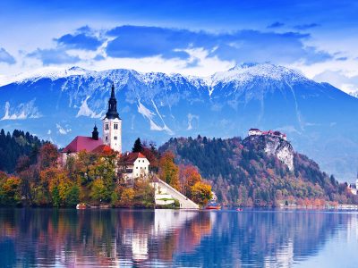 Bled-with-lake_-island_-castle-and-mountains-in-background