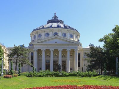 ROMANIA_-_Image_of_The_Romanian_Athenaeum_in_Bucahrest_1
